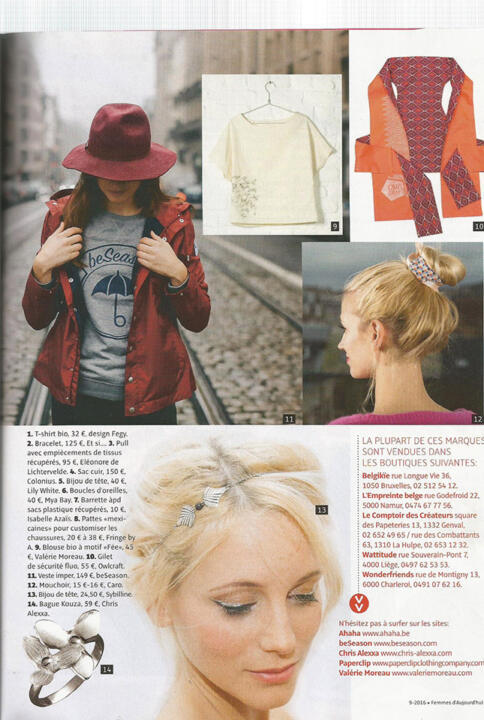 Valérie moreau - presse belge